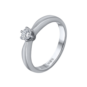 Помолвочное кольцо с бриллиантом 921533Б