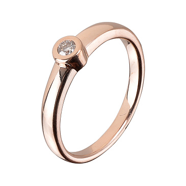 Помолвочное кольцо с бриллиантом 911212Б