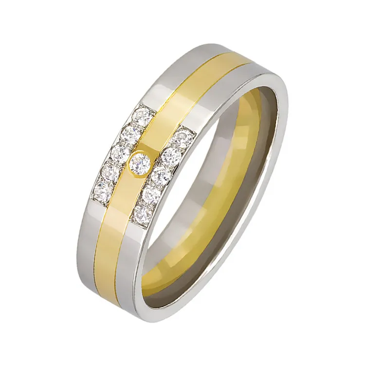 Обручальные кольца белое желтое золото
